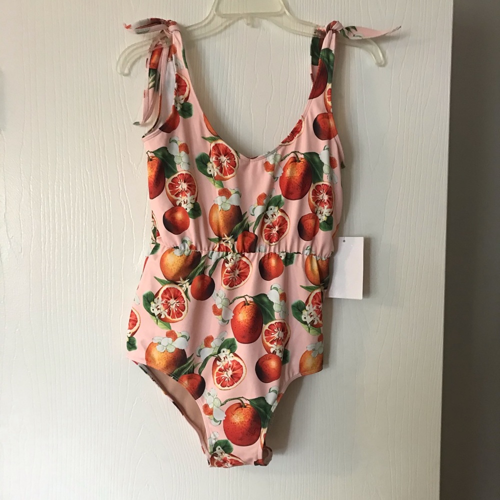 Kortni Jeane High waisted one piece swimsuit